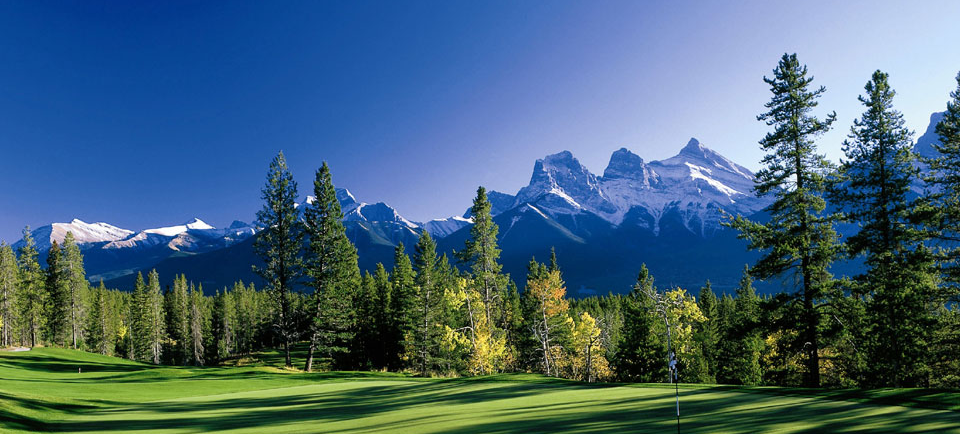 Canadian Rockies Golf course Silvertip