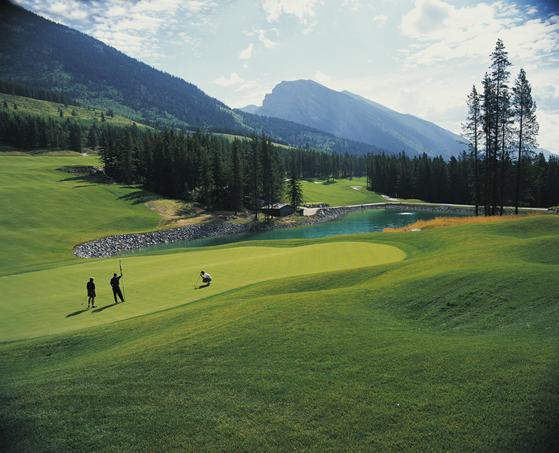 Canadian Rockies Golf best golf course Silvertip 