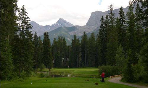 Canadian Rockies Golf July 2013 post flood Canmore Golf & Curling Club Courtesy of Lance Kulman